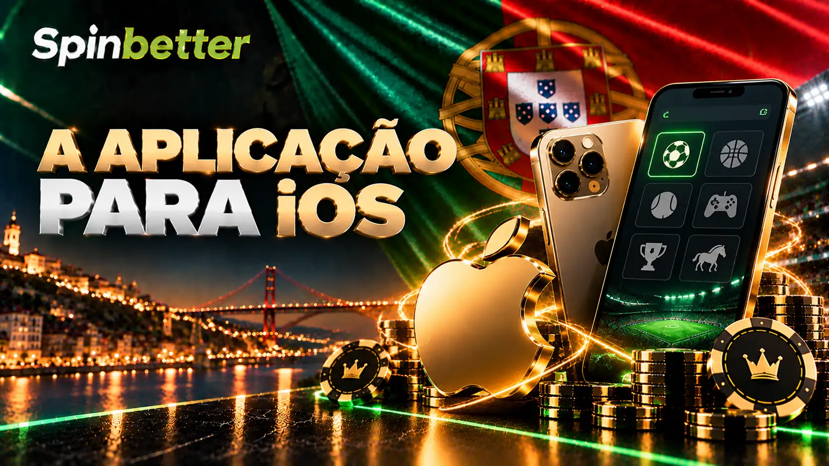 SpinBetter app para iPhone e iPad